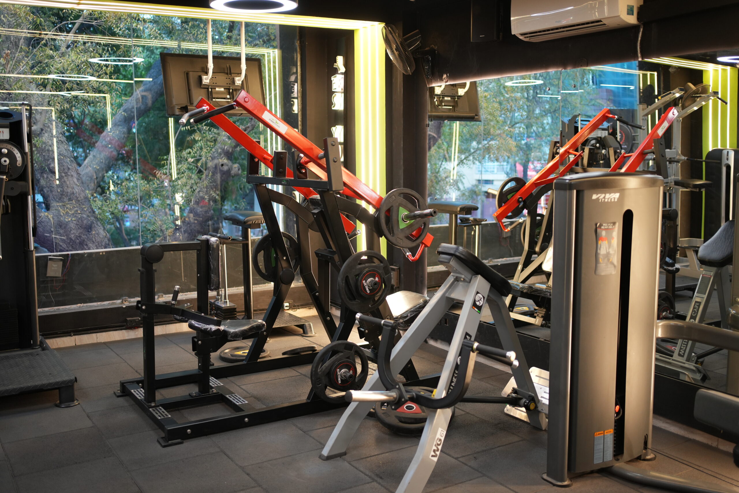 Fitness Fuel Trophy & Facility Wall