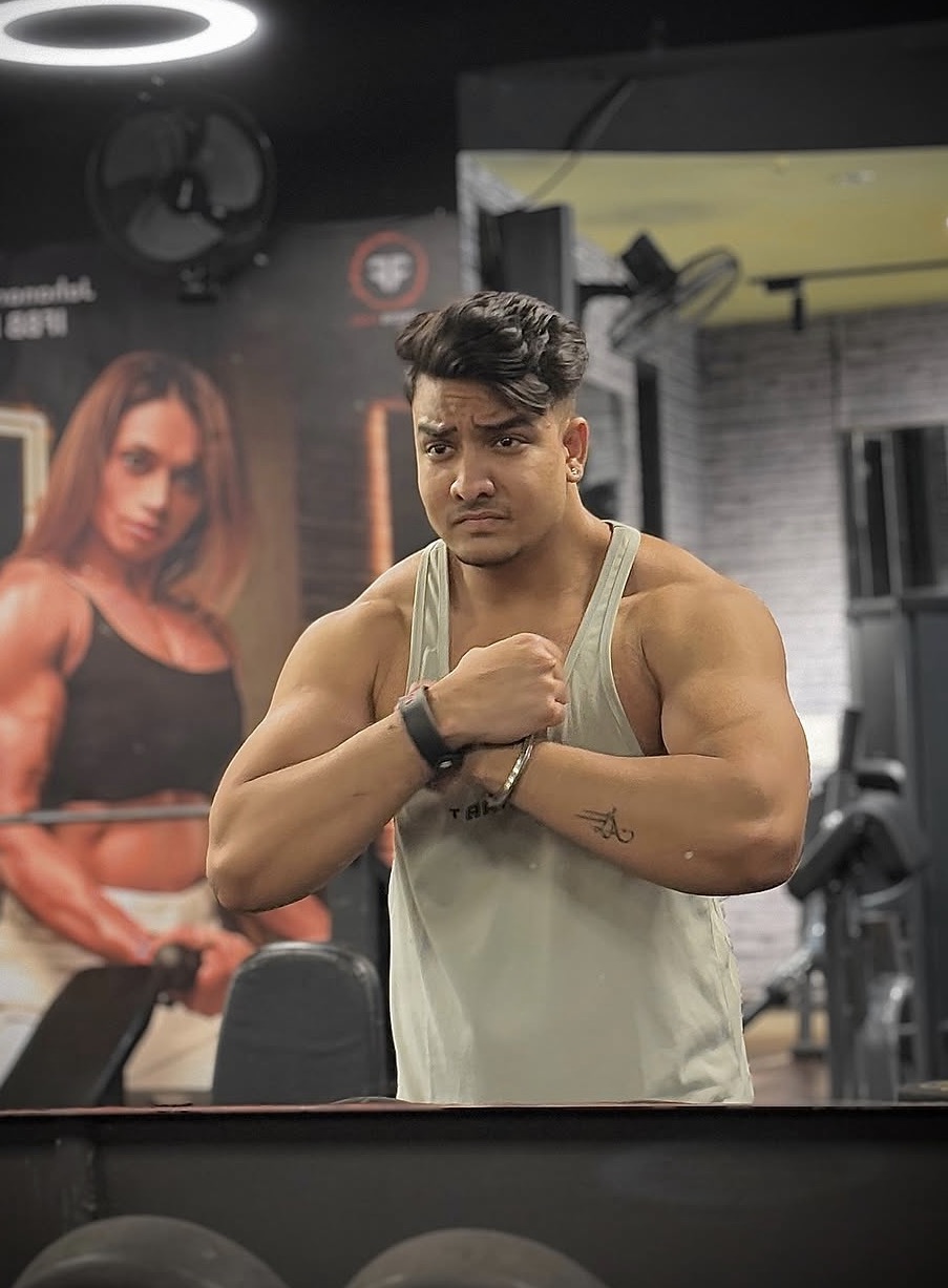 Rishabh Action Shot 1